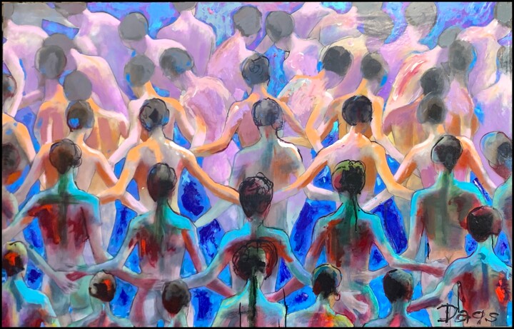 绘画,  41.3x65.8 in 