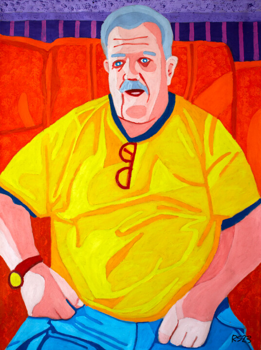 Jim 绘画, 40x30 in