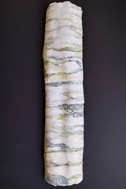 Bark 3 Collages, 17,7x3,9 in