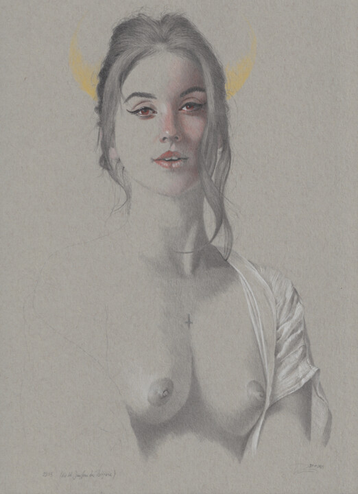 图画,  11.9x8.6 in 
