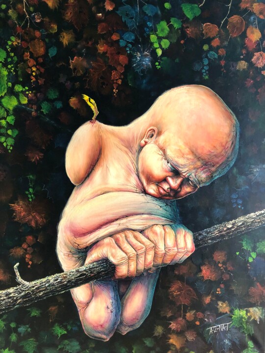 绘画,  48x36 in 