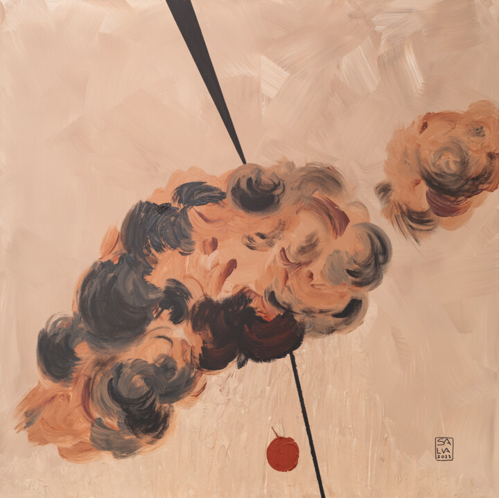 绘画,  39.4x39.4 in 