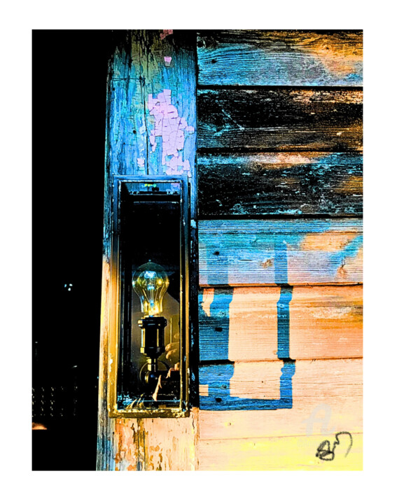 Fotografie mit dem Titel "Flashlight" von Aleksandr Shepelev, Original-Kunstwerk, Digitale Fotografie