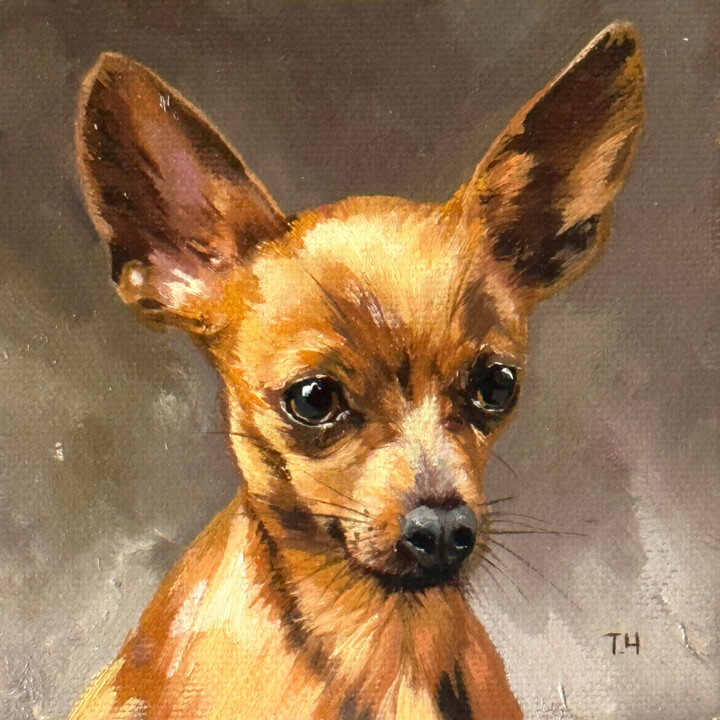 绘画,  3.9x3.9 in 