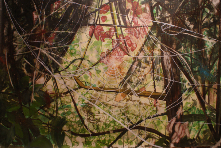 connection 绘画, 48.8x62.6 in