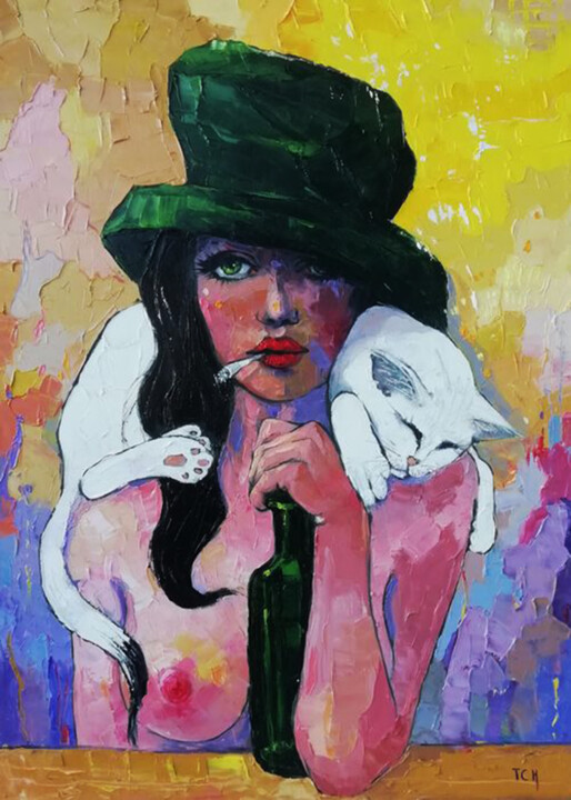 Greta 绘画, 27.6x19.7 in
