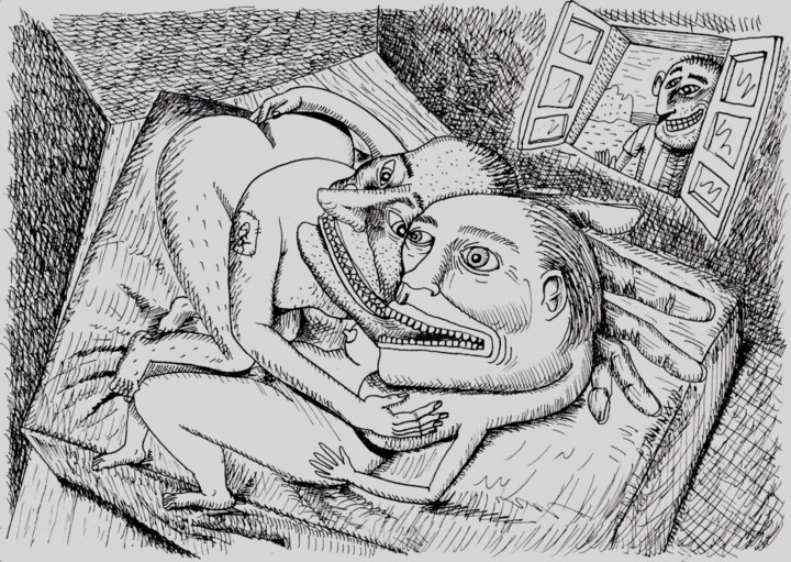 图画,  8.3x11.7 in 