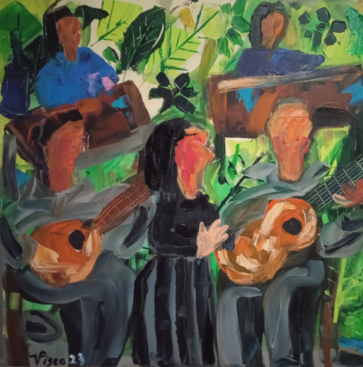 This is fado IV 绘画, 19.7x19.7 in