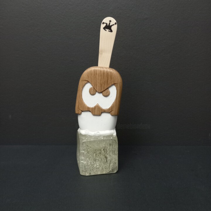 Sculpture pop'ice Champagne M 雕塑, 8.3x2.8 in