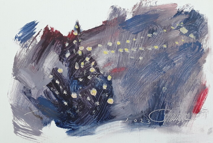 绘画,  7.1x9.5 in 