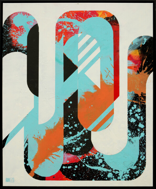 ICON #6 绘画, 43.3x35.4 in