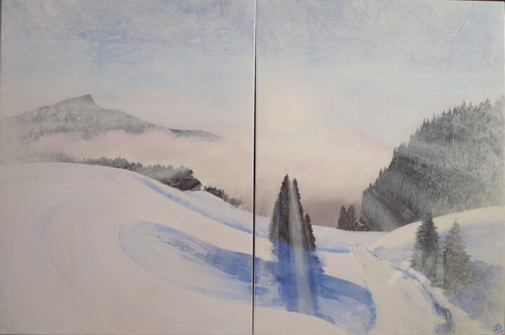 Painting,  27.6x47.2 in 