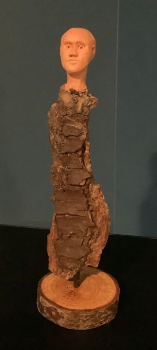 雕塑,  11.8x3.9 in 