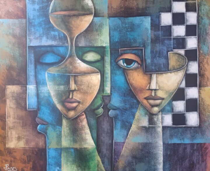 The game has time 绘画, 39.4x47.2 in