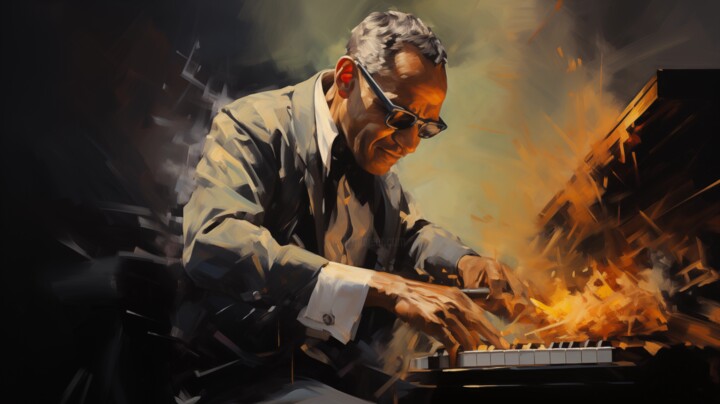 Arte digital titulada "Harmony in Hues: Th…" por Artopia By Nick, Obra de arte original, Pintura Digital