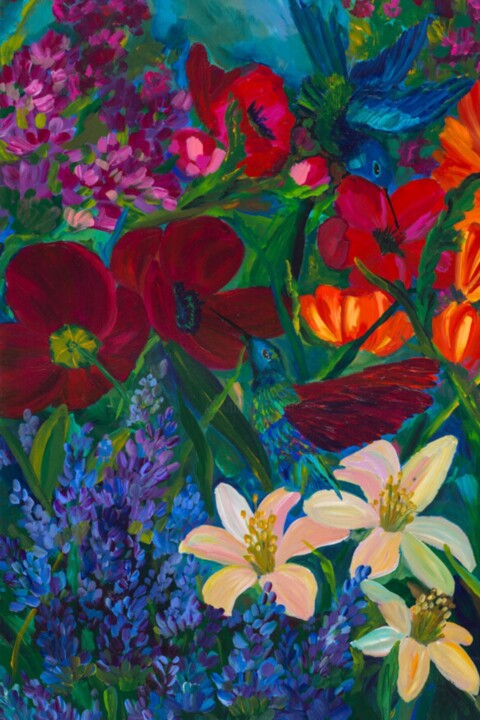 Your heart is mine 绘画, 48x24 in