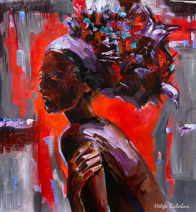 绘画,  35.4x35.4 in 