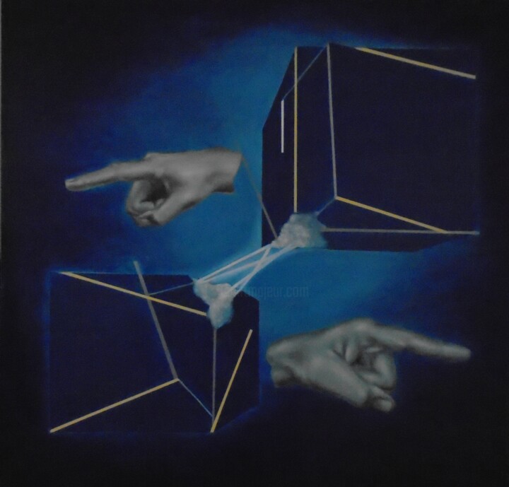 绘画,  33.9x35.4 in 