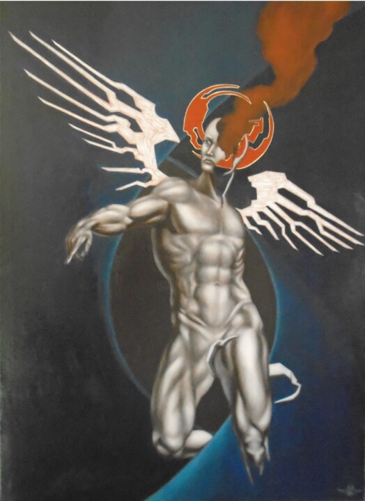Desdivinización XII 绘画, 29.5x21.7 in