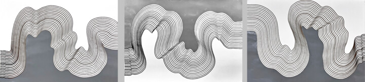 图画,  20x72 in 