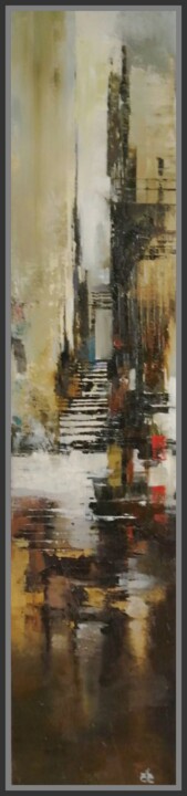 Peinture intitulée "Altavilla" par Jicé, Œuvre d'art originale, Huile