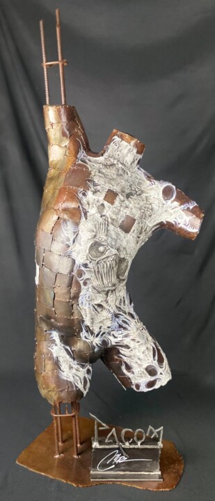 L'homme à 4 mains 雕塑, 47.2x23.6 in