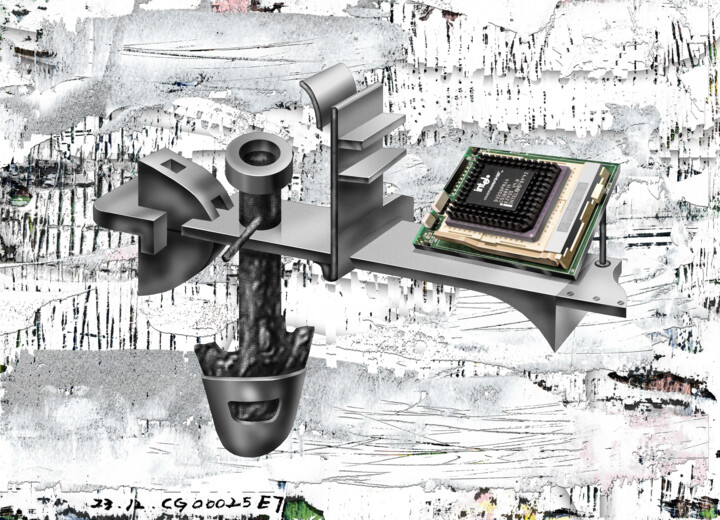 Coexistence 2023 图画, 15.4x21.3 in