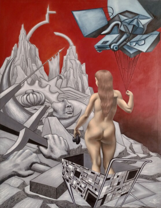 绘画,  39.4x30.7 in 