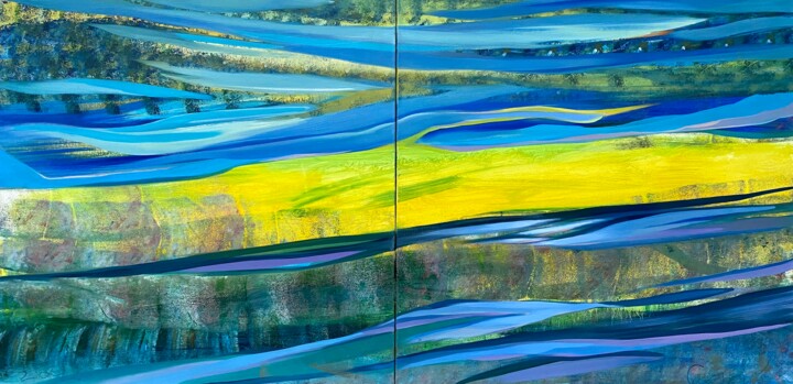 绘画,  31.5x63 in 