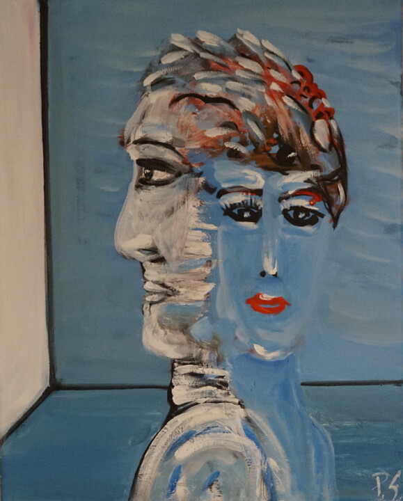 Together 绘画, 19.7x15.8 in