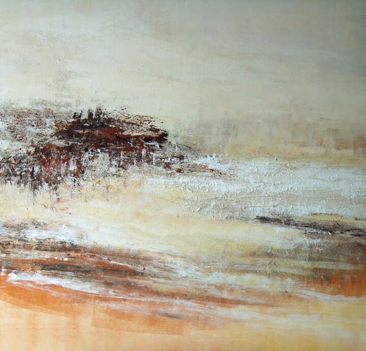 Silences blancs 绘画, 39.4x39.4 in