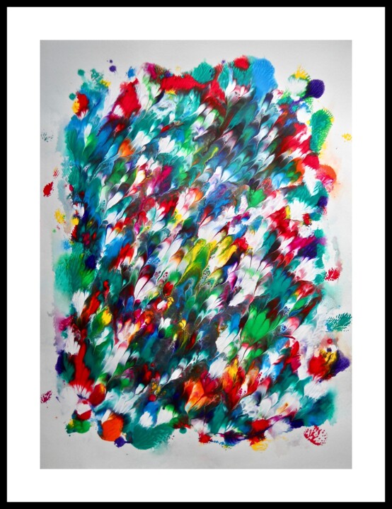 The beginning of life (Oeuvre encadrée) 绘画, 24x18 in