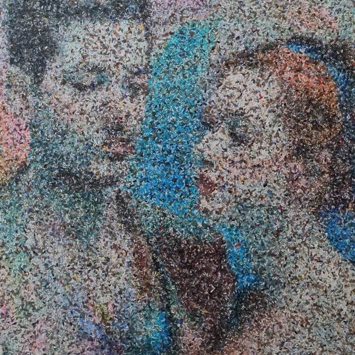 Collages,  33,5x33,5 in 