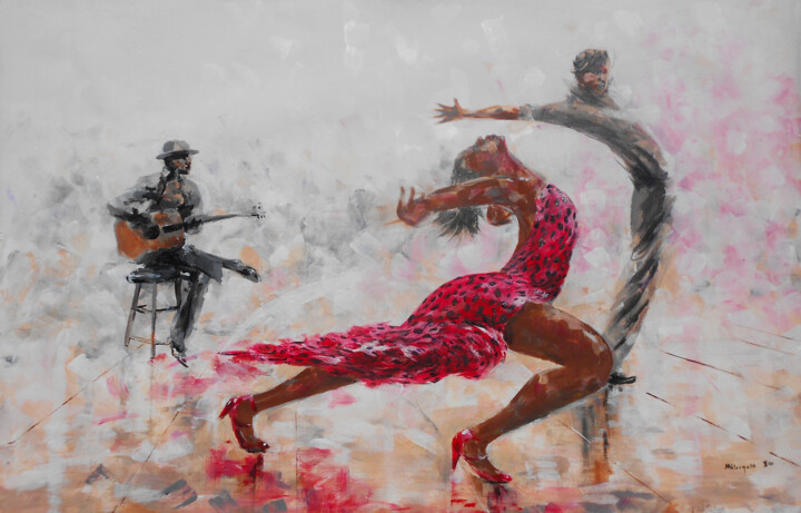 Spirit of dance 绘画, 26.8x39.4 in