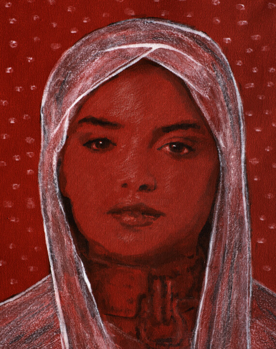 绘画,  15.4x12.2 in 