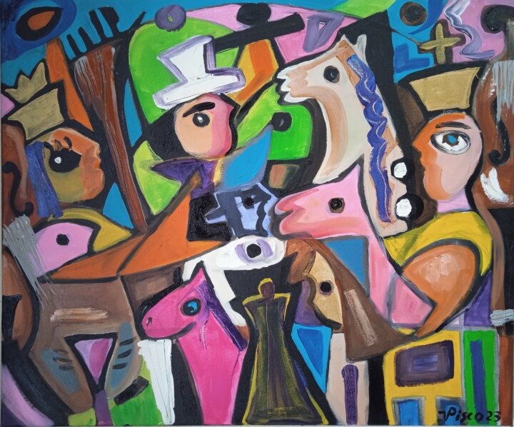 绘画,  19.7x23.6 in 