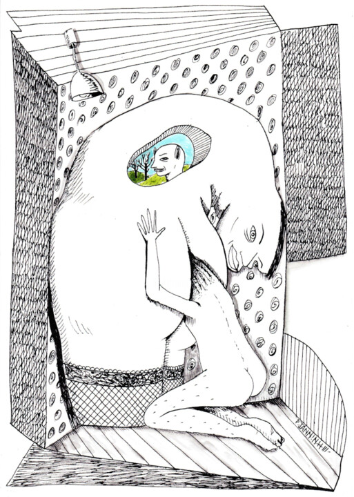 Deep inside 图画, 11.7x8.3 in