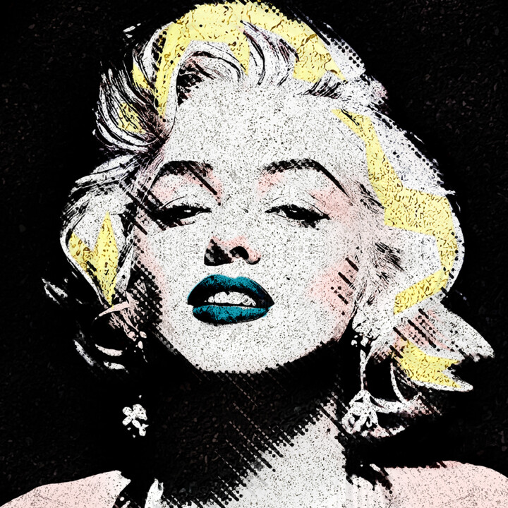 Marvel Marylin 数字艺术, 39.4x39.4 in