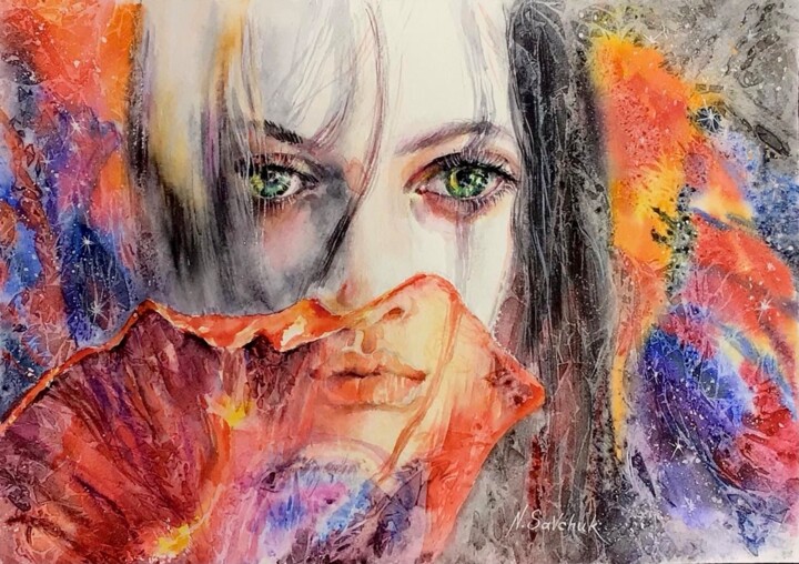绘画,  11.8x16.5 in 