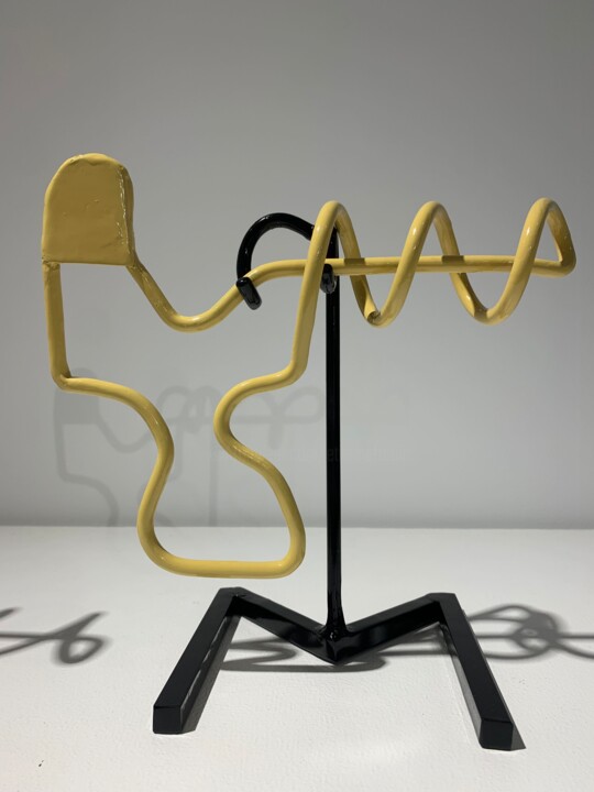 100CM0 micro gun N°0 Sculpture, 4.7x5.9 in