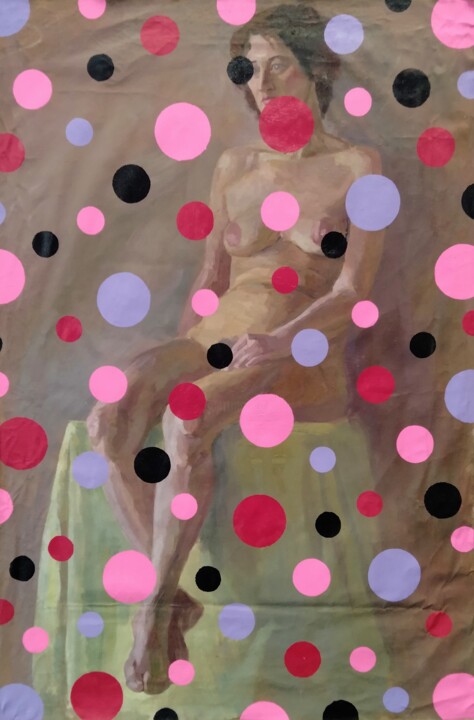 绘画,  42.9x29.1 in 