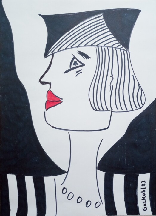 Rouge Dior 图画, 16.1x11.8 in