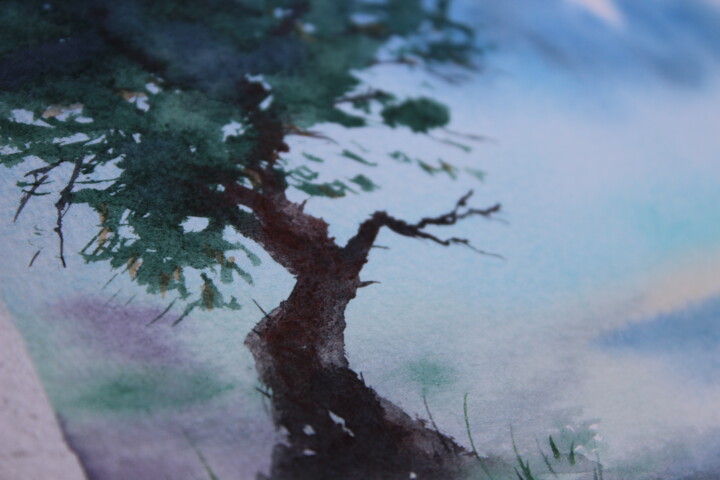 Artwork's surface or texture
