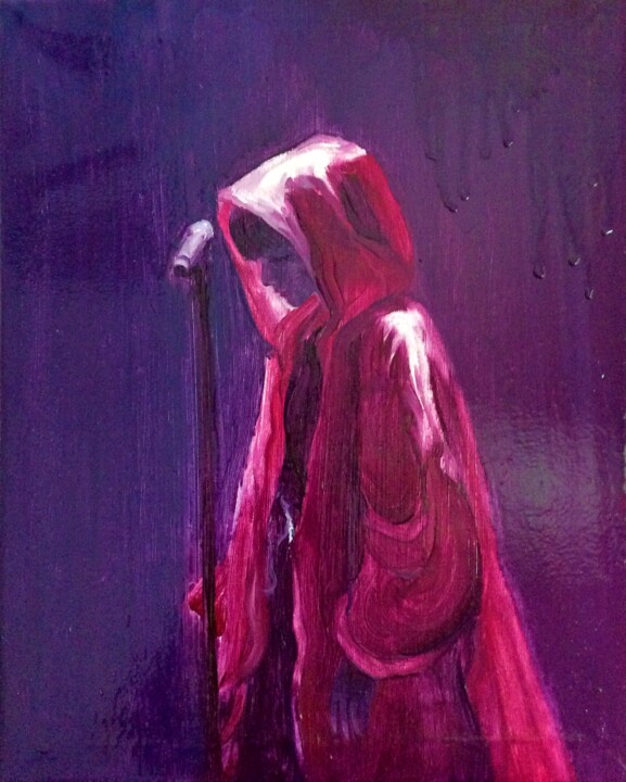 loneliness Pittura, 19,7x15,8 in