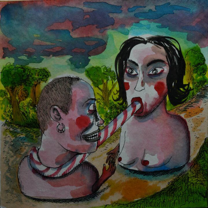 Le sucre Disegno, 9,7x9,7 in
