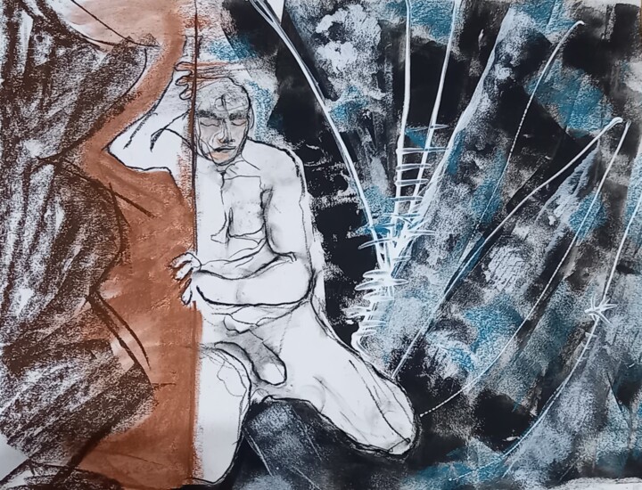 图画,  19.7x25.6 in 