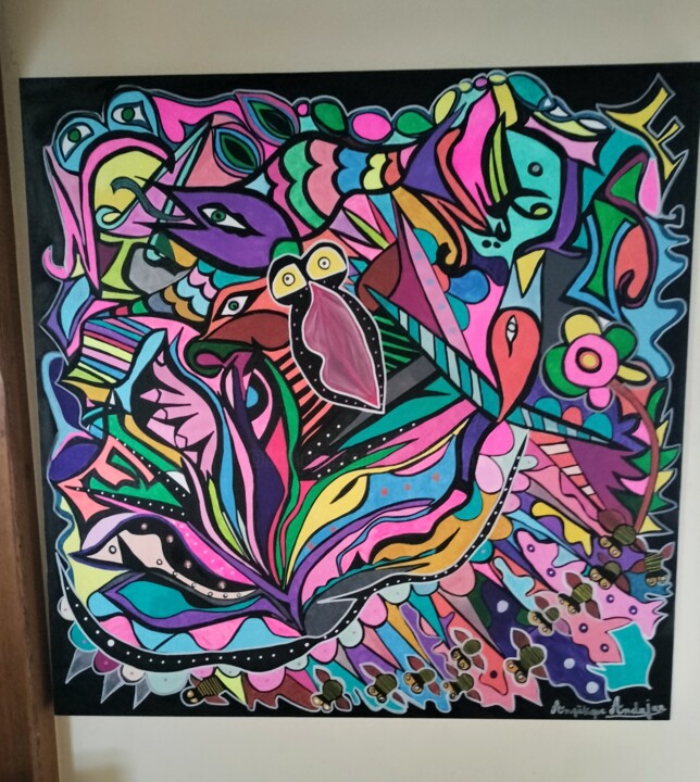 LE SPECTACLE DE LA NATURE 绘画, 39.4x39.4 in