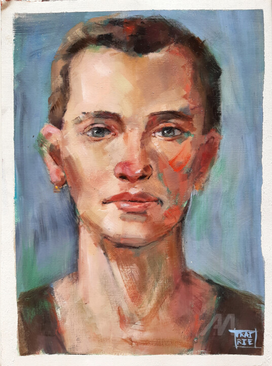 绘画,  15.8x11.8 in 