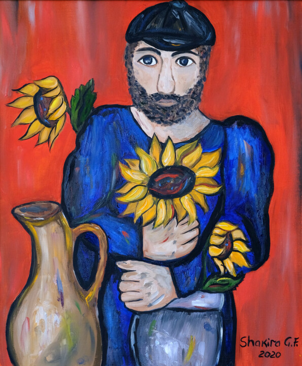 Грузин из Рачи 绘画, 23.6x19.7 in