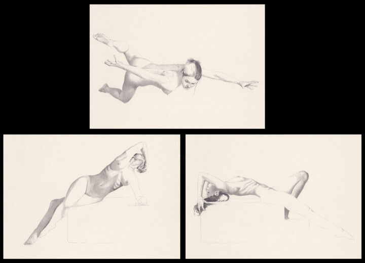 "3 Grazien (23:06) " 图画, 16.5x23.6 in